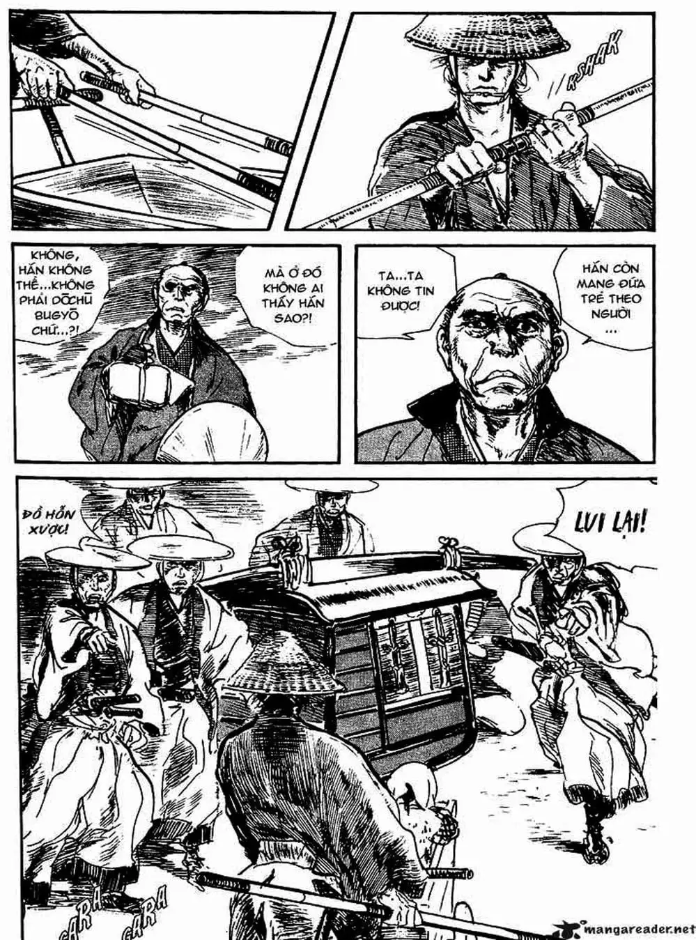 Truyện Tranh Sói Mang Con - Lone Wolf And Cub trang 5