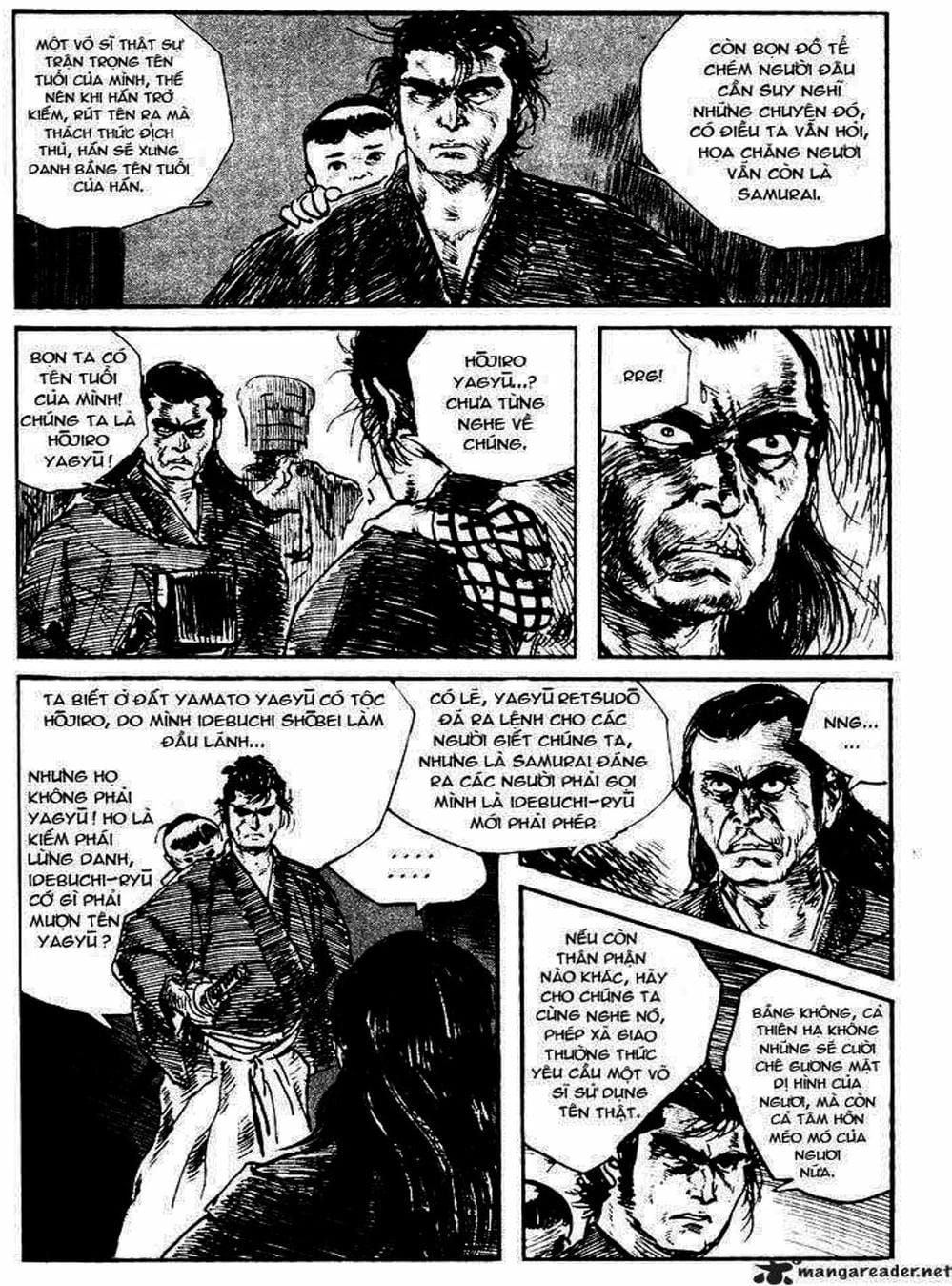 Truyện Tranh Sói Mang Con - Lone Wolf And Cub trang 5