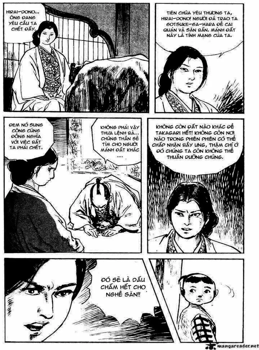 Truyện Tranh Sói Mang Con - Lone Wolf And Cub trang 5