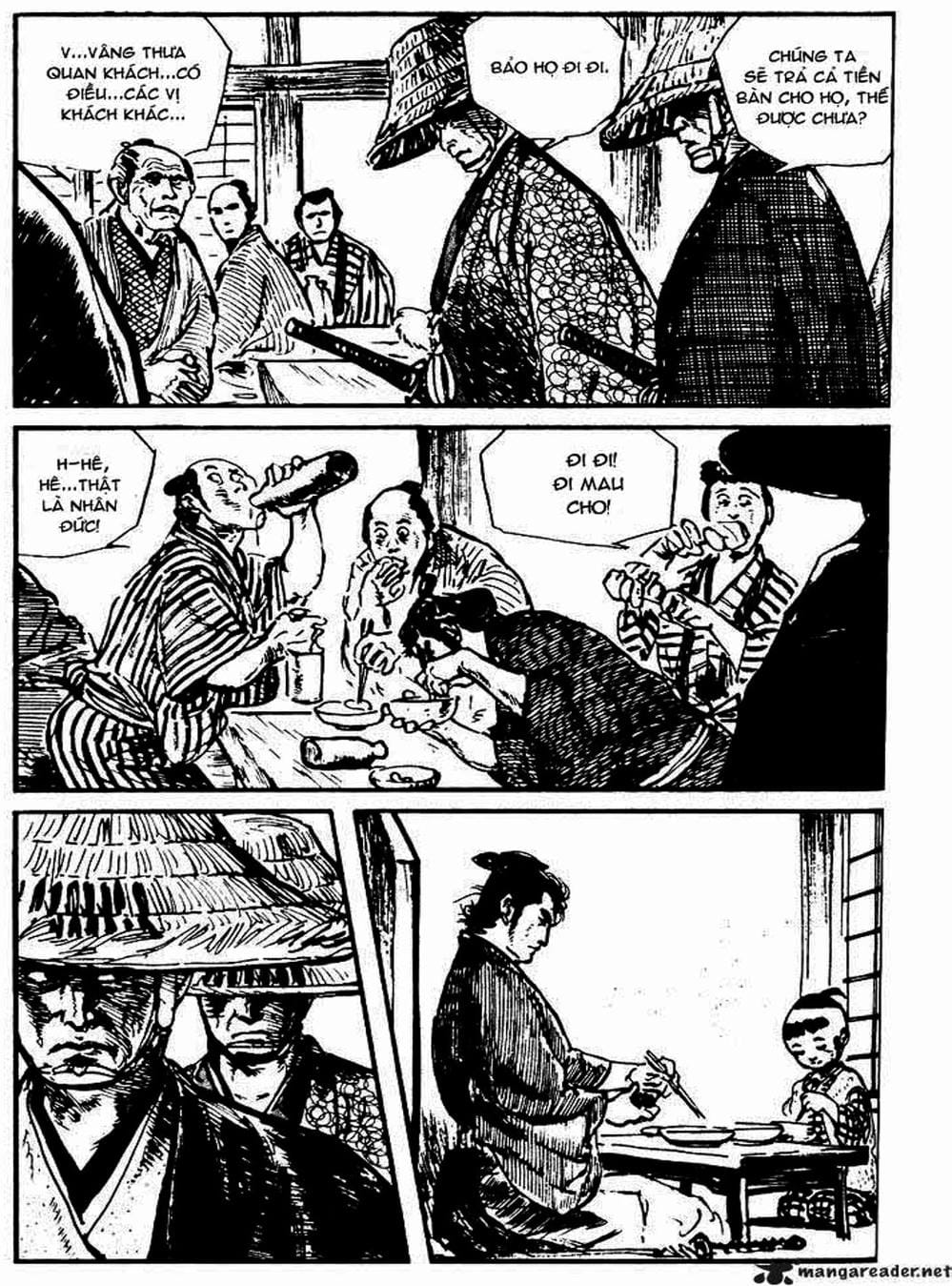 Truyện Tranh Sói Mang Con - Lone Wolf And Cub trang 5