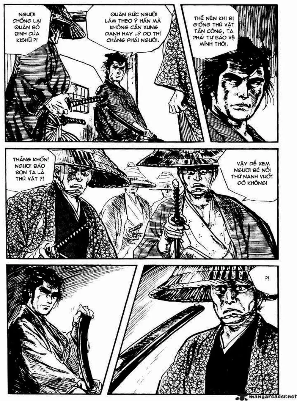 Truyện Tranh Sói Mang Con - Lone Wolf And Cub trang 5