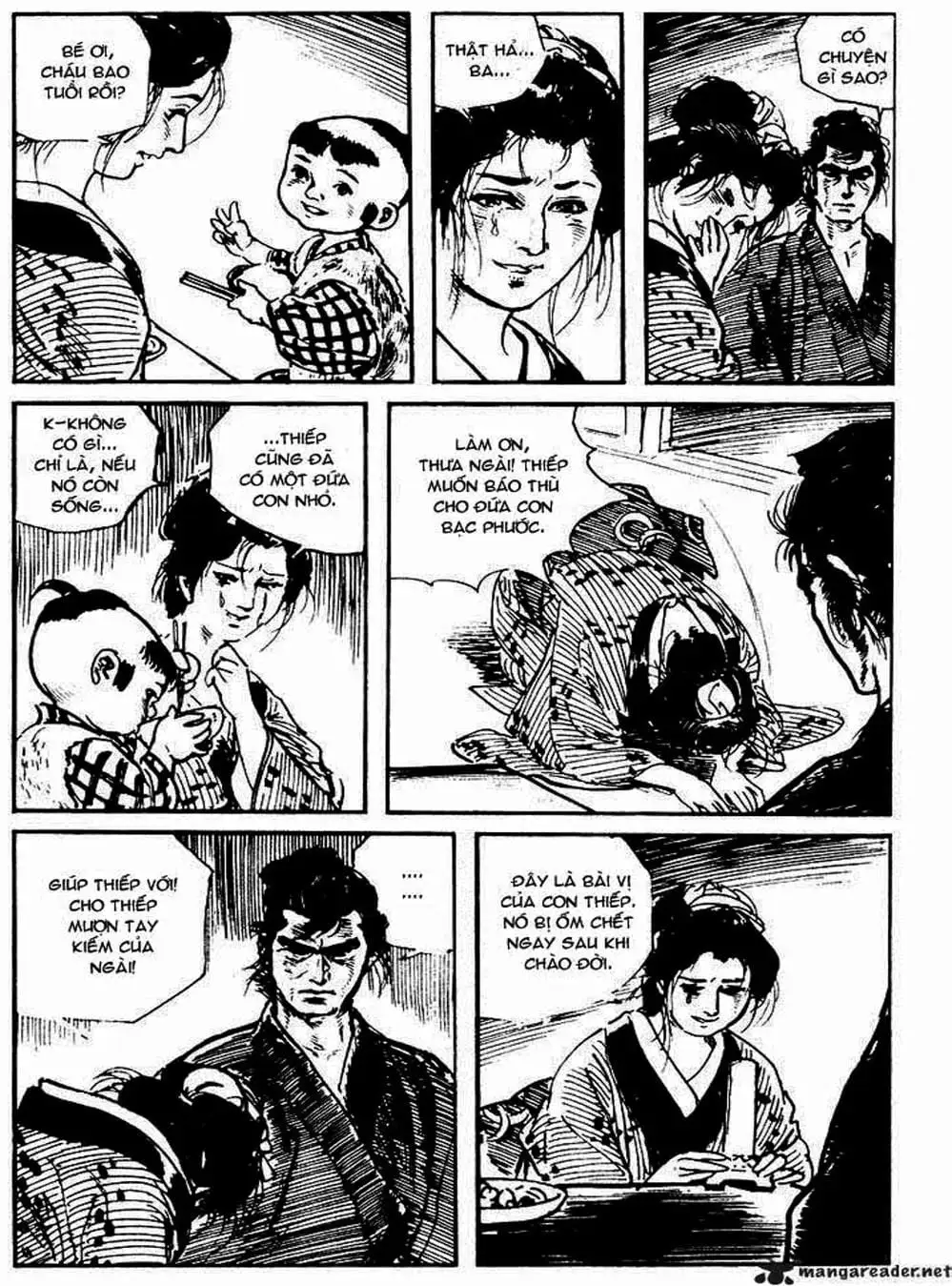 Truyện Tranh Sói Mang Con - Lone Wolf And Cub trang 5