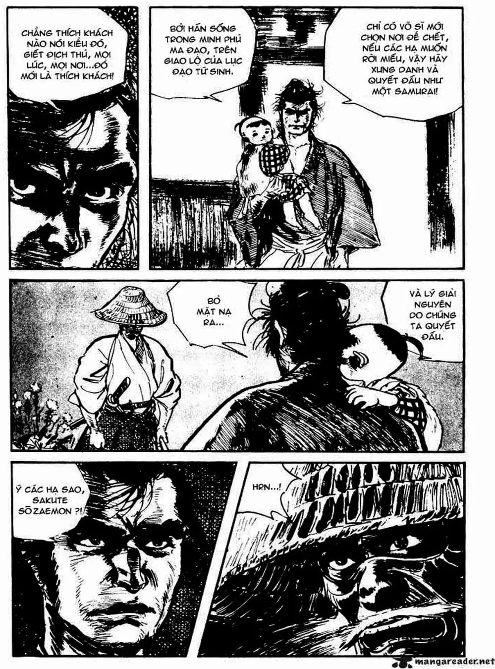 Truyện Tranh Sói Mang Con - Lone Wolf And Cub trang 5