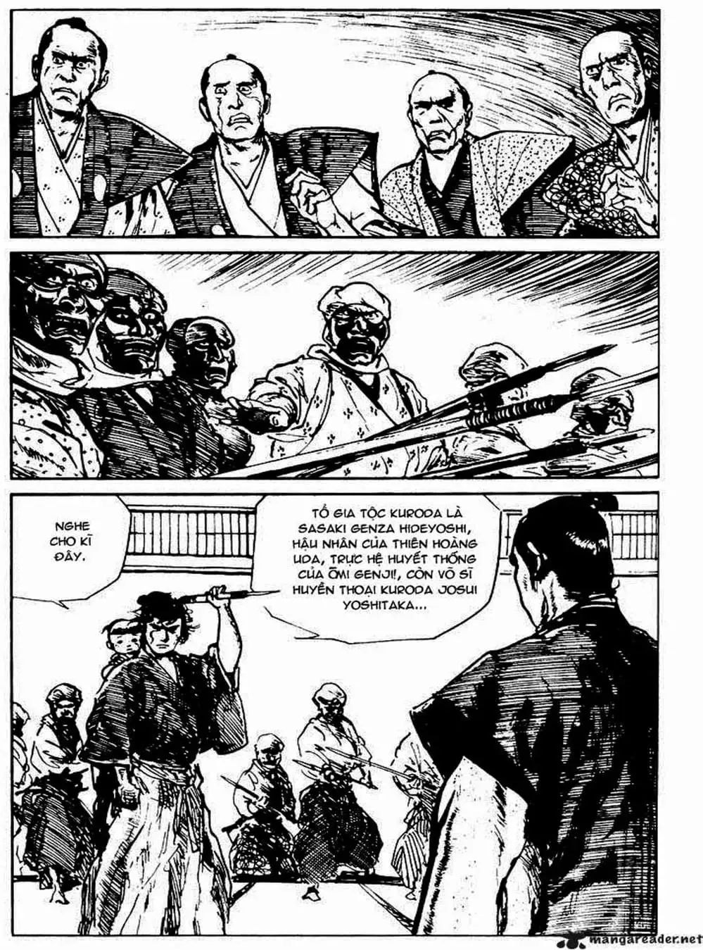 Truyện Tranh Sói Mang Con - Lone Wolf And Cub trang 5