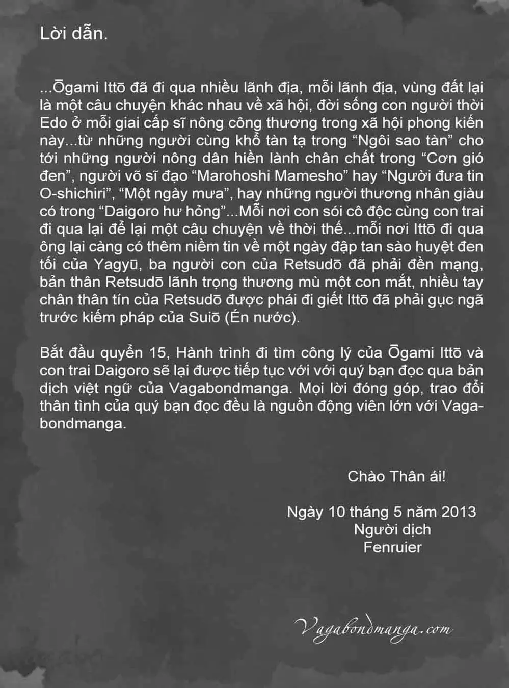 Truyện Tranh Sói Mang Con - Lone Wolf And Cub trang 5