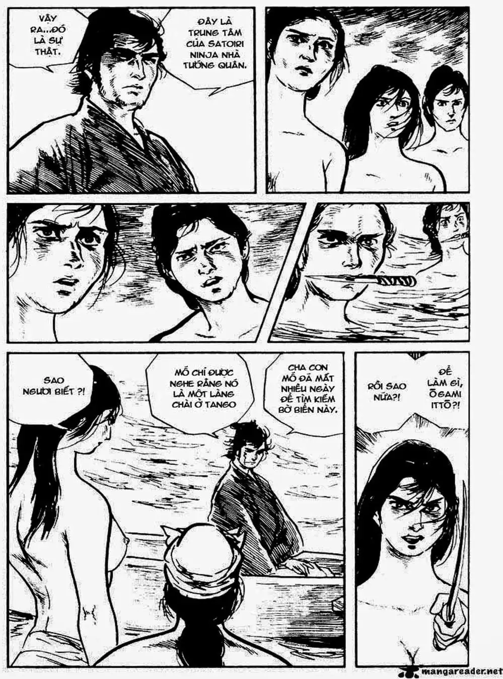 Truyện Tranh Sói Mang Con - Lone Wolf And Cub trang 5