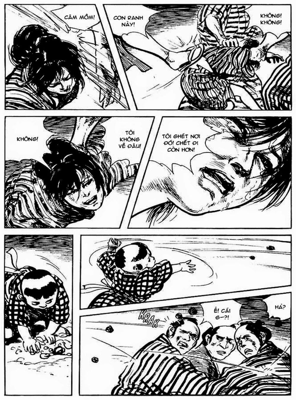 Truyện Tranh Sói Mang Con - Lone Wolf And Cub trang 5