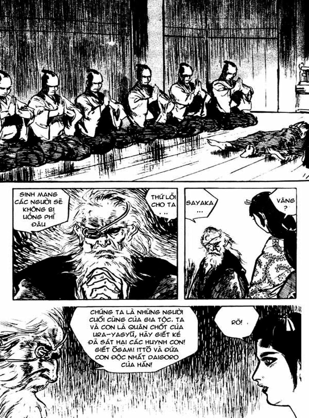 Truyện Tranh Sói Mang Con - Lone Wolf And Cub trang 5