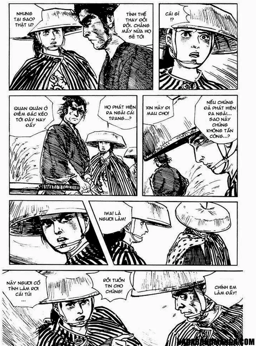 Truyện Tranh Sói Mang Con - Lone Wolf And Cub trang 5