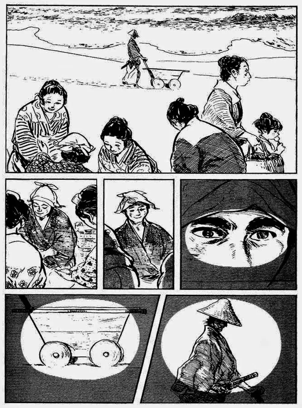 Truyện Tranh Sói Mang Con - Lone Wolf And Cub trang 5