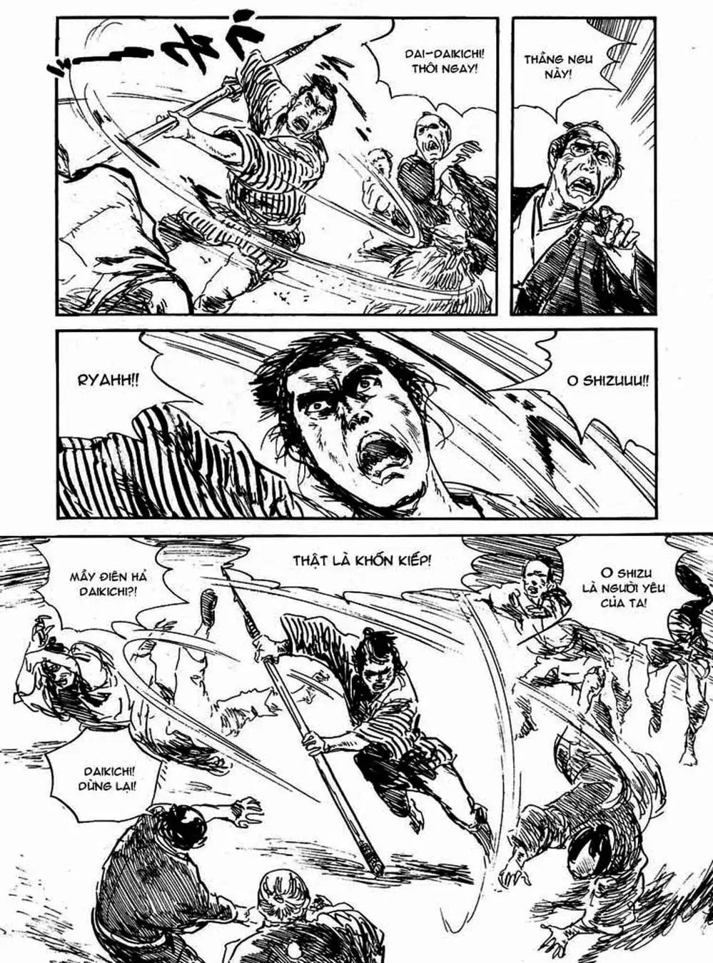 Truyện Tranh Sói Mang Con - Lone Wolf And Cub trang 5