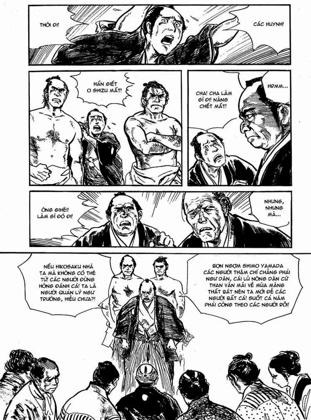 Truyện Tranh Sói Mang Con - Lone Wolf And Cub trang 5