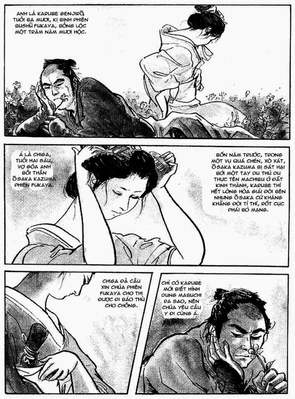 Truyện Tranh Sói Mang Con - Lone Wolf And Cub trang 5