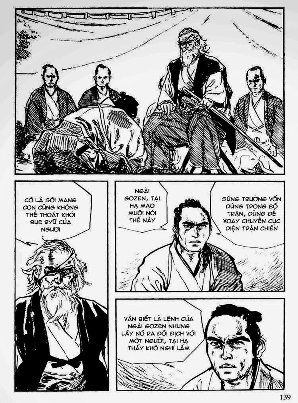 Truyện Tranh Sói Mang Con - Lone Wolf And Cub trang 5