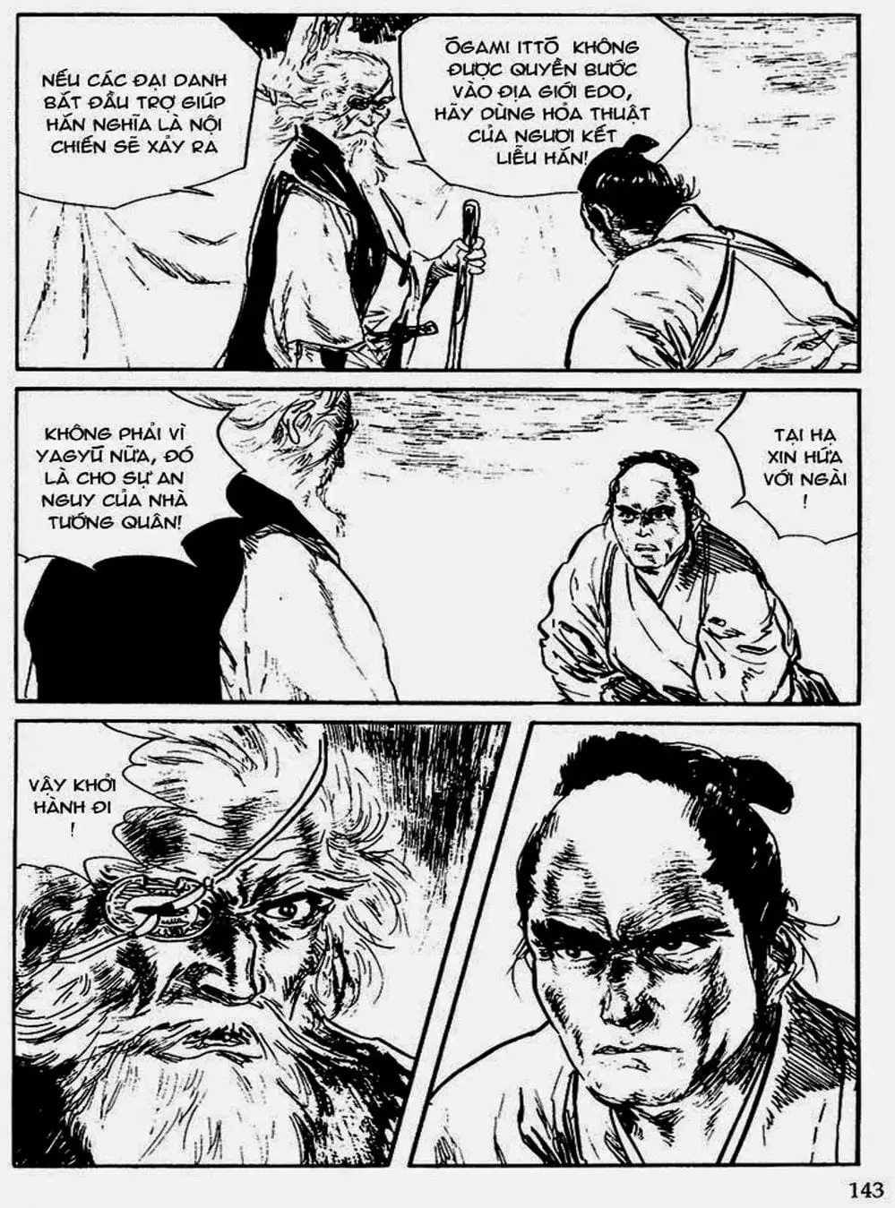 Truyện Tranh Sói Mang Con - Lone Wolf And Cub trang 5