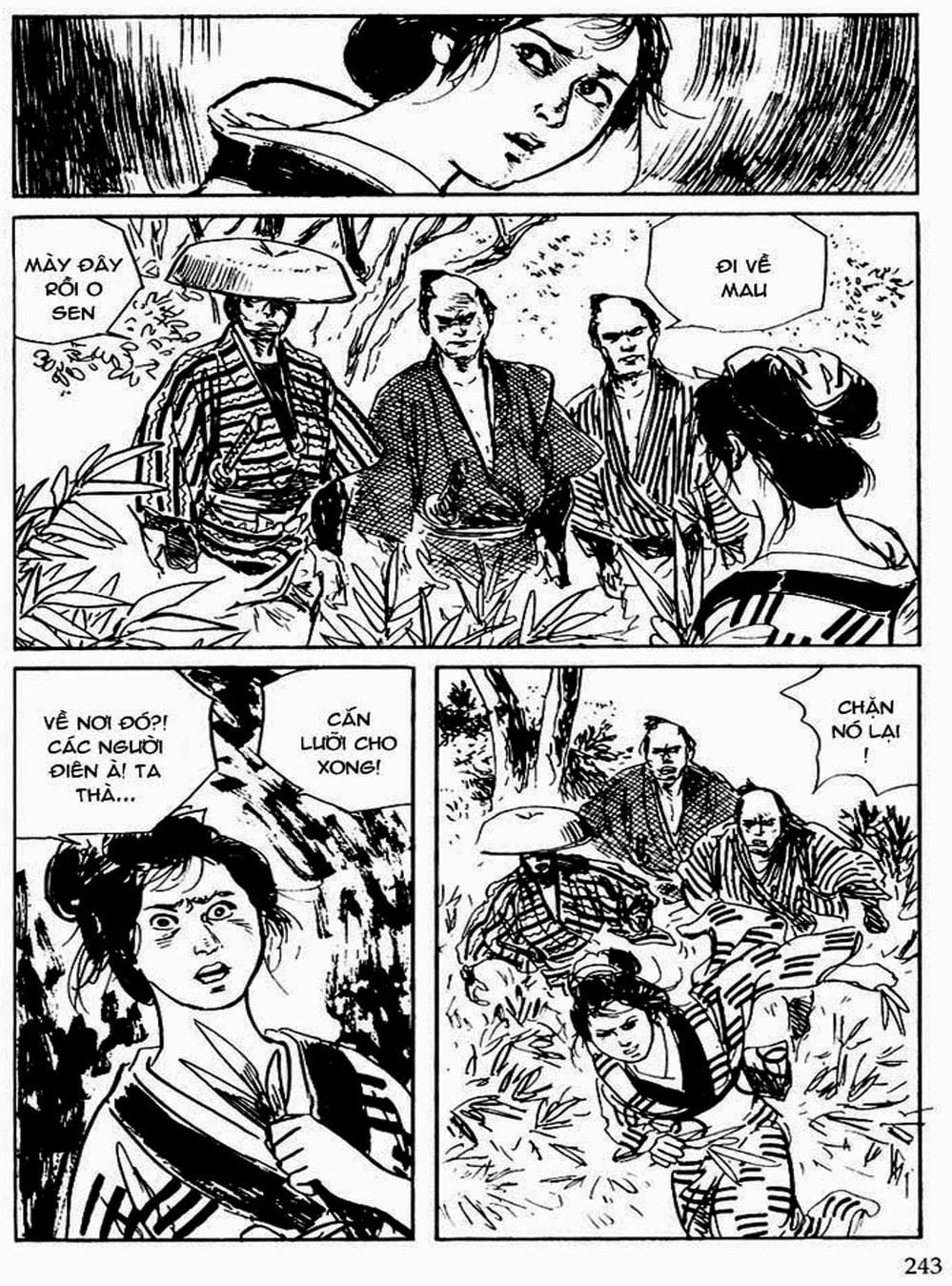 Truyện Tranh Sói Mang Con - Lone Wolf And Cub trang 5