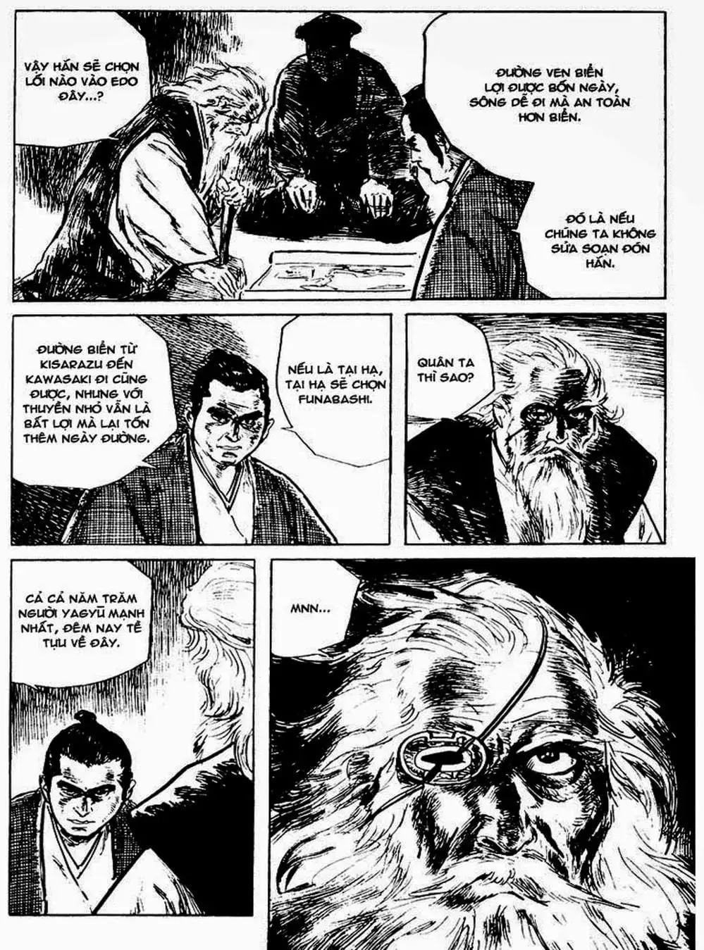 Truyện Tranh Sói Mang Con - Lone Wolf And Cub trang 5