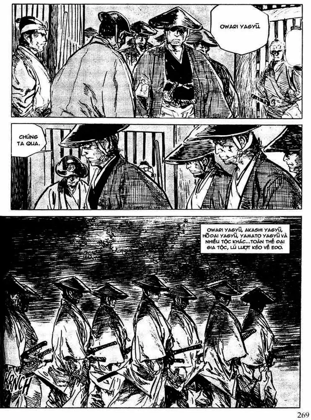 Truyện Tranh Sói Mang Con - Lone Wolf And Cub trang 5