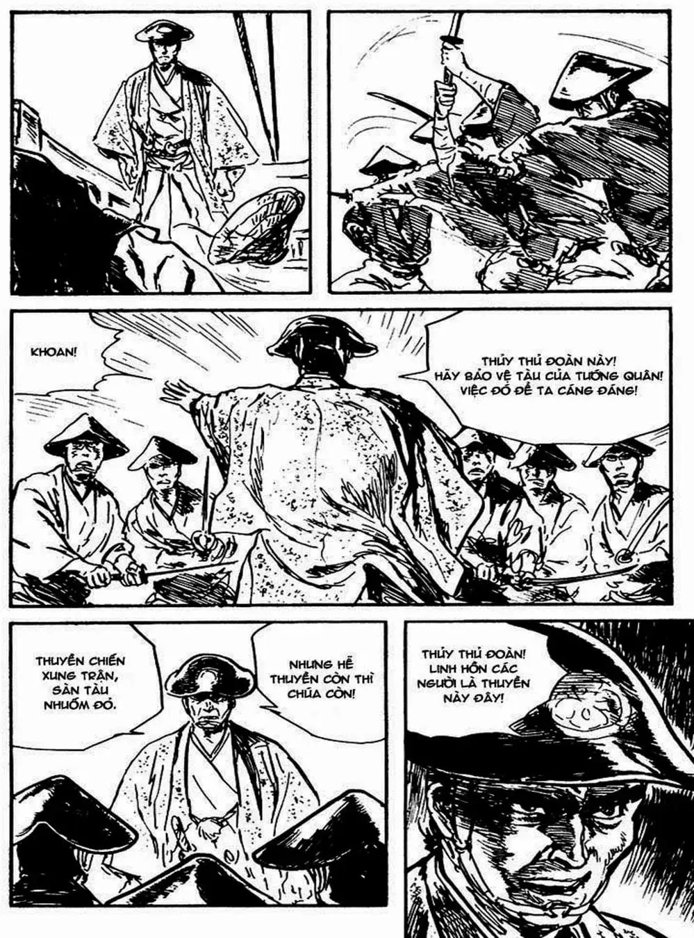 Truyện Tranh Sói Mang Con - Lone Wolf And Cub trang 5