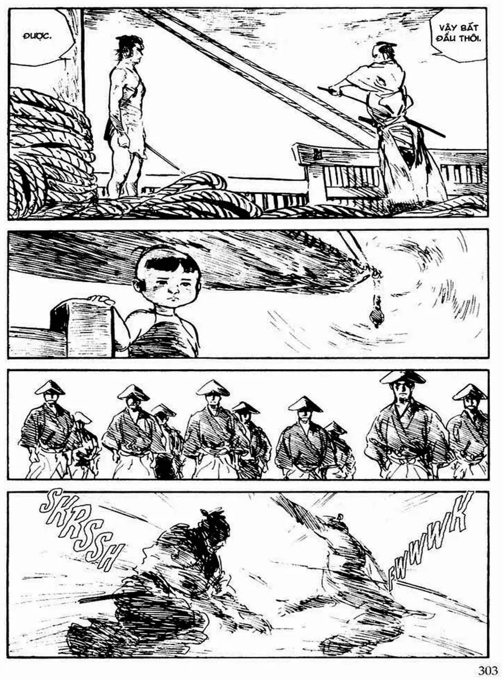 Truyện Tranh Sói Mang Con - Lone Wolf And Cub trang 5