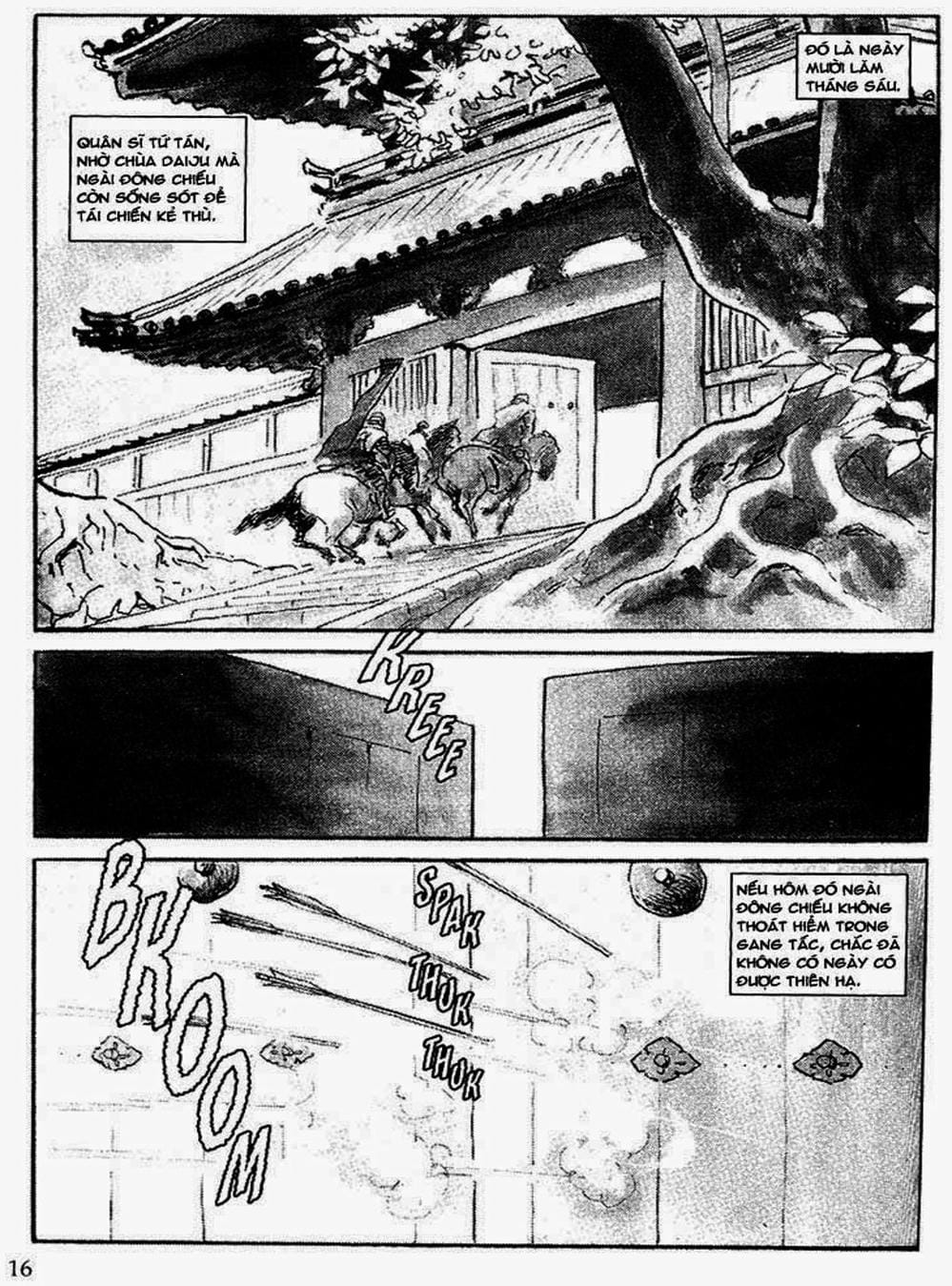 Truyện Tranh Sói Mang Con - Lone Wolf And Cub trang 5