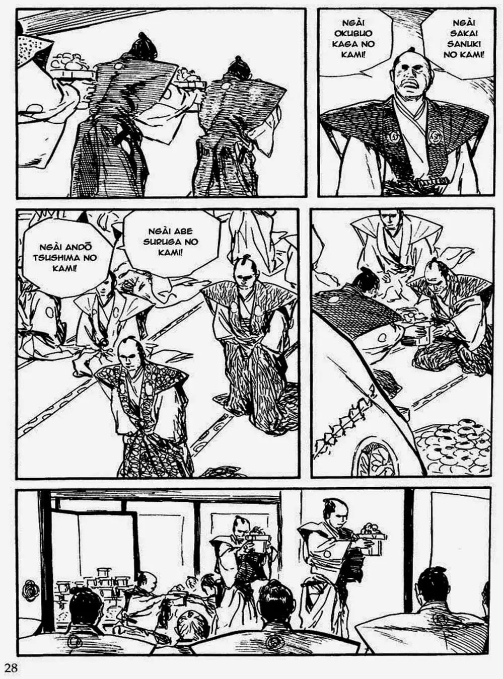 Truyện Tranh Sói Mang Con - Lone Wolf And Cub trang 5