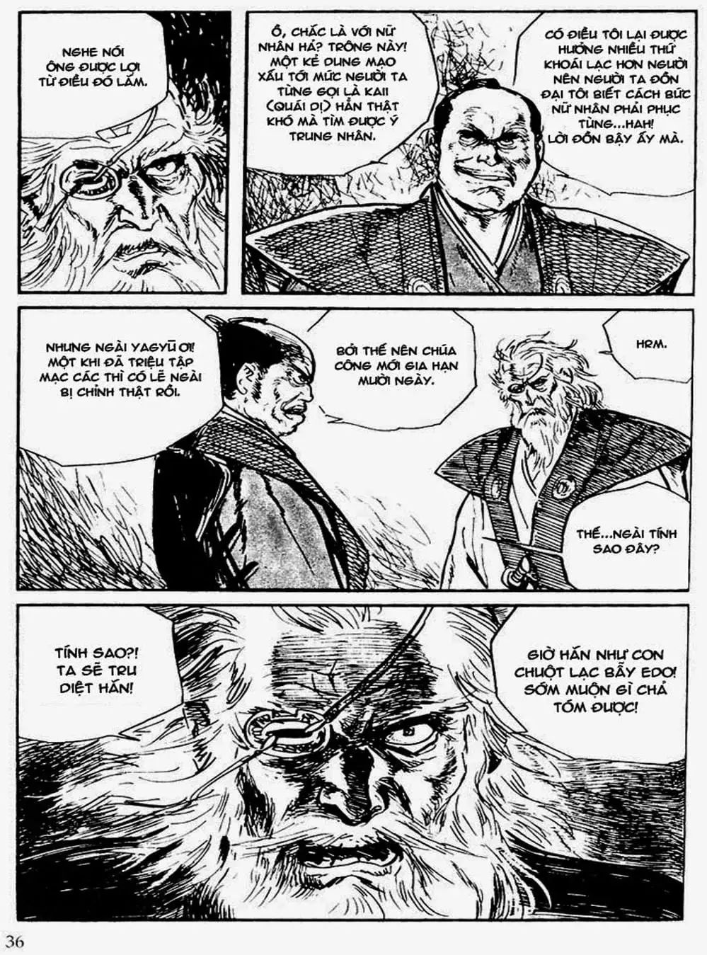 Truyện Tranh Sói Mang Con - Lone Wolf And Cub trang 5