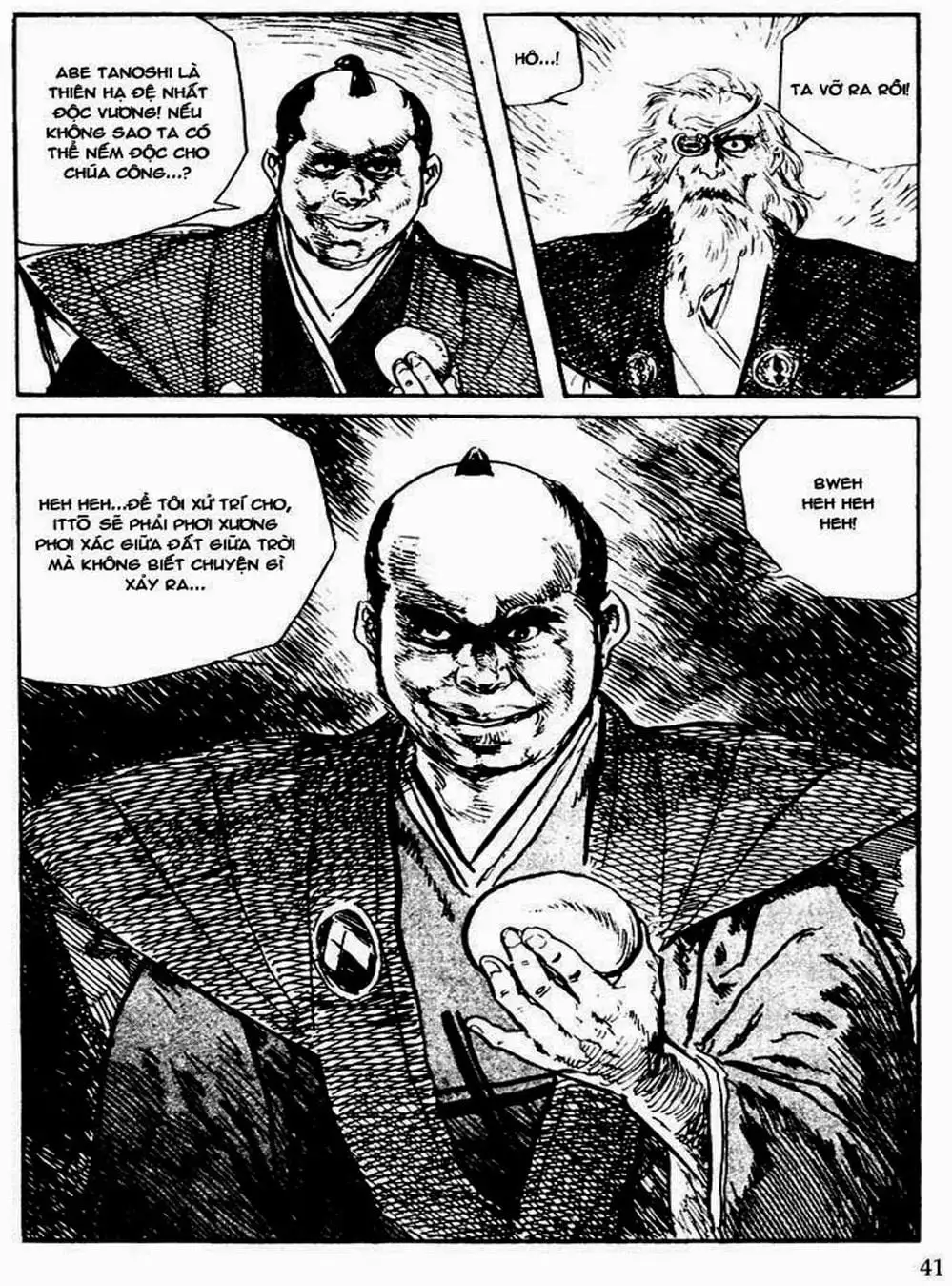 Truyện Tranh Sói Mang Con - Lone Wolf And Cub trang 5