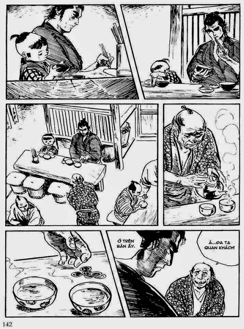 Truyện Tranh Sói Mang Con - Lone Wolf And Cub trang 5