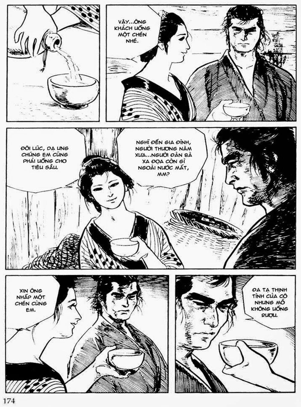 Truyện Tranh Sói Mang Con - Lone Wolf And Cub trang 5
