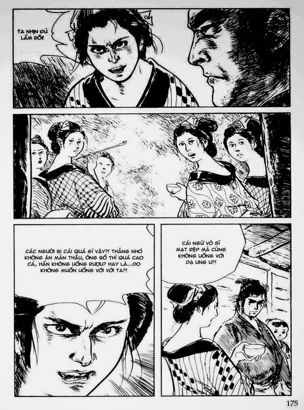 Truyện Tranh Sói Mang Con - Lone Wolf And Cub trang 5