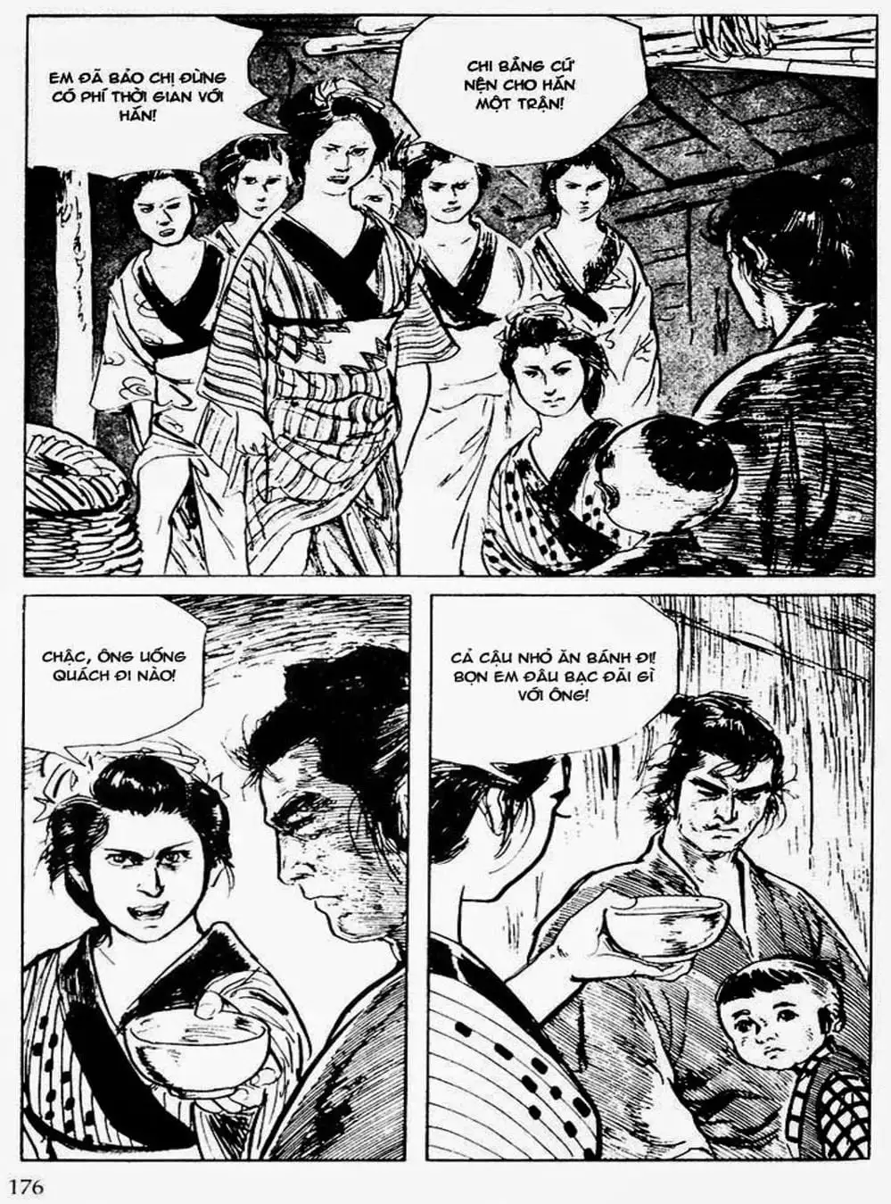 Truyện Tranh Sói Mang Con - Lone Wolf And Cub trang 5