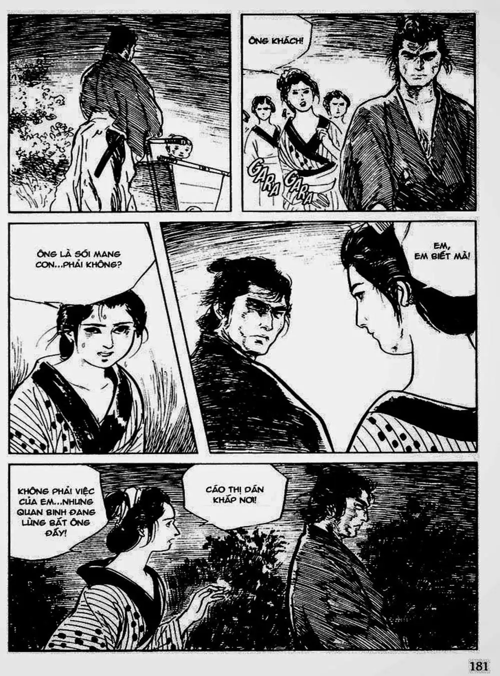 Truyện Tranh Sói Mang Con - Lone Wolf And Cub trang 5