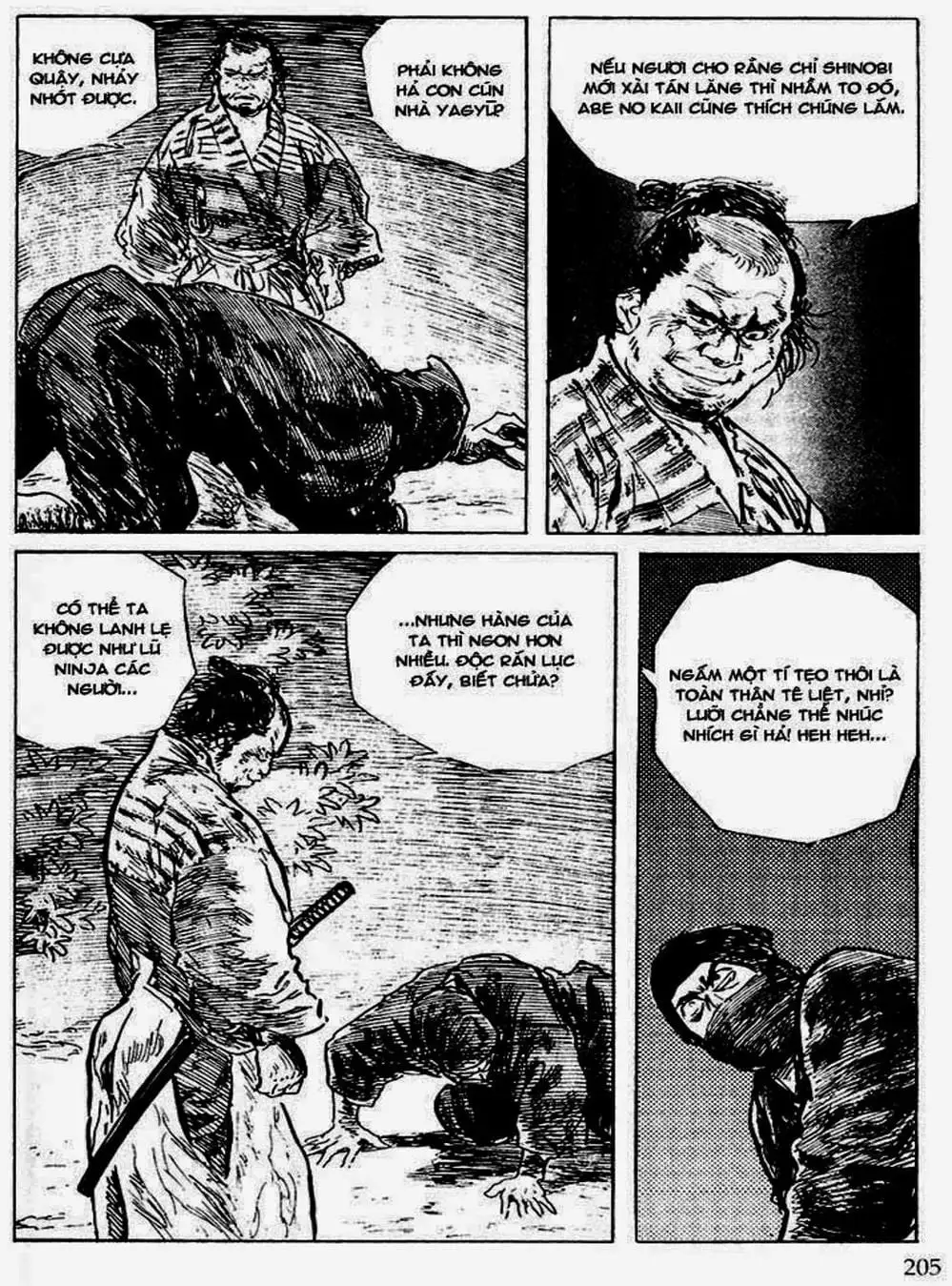 Truyện Tranh Sói Mang Con - Lone Wolf And Cub trang 5