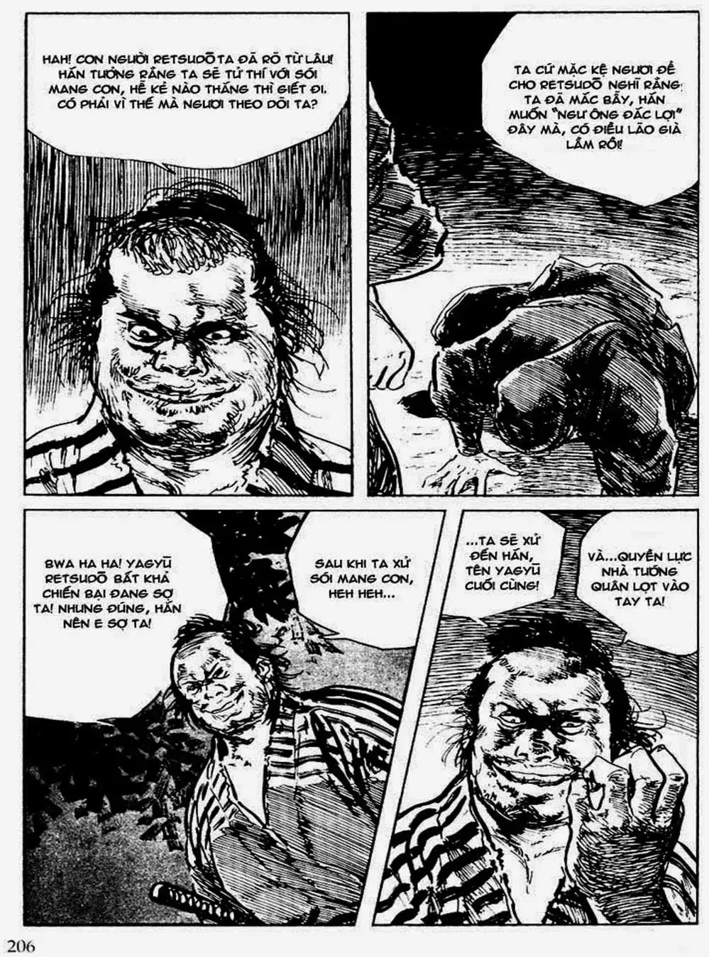 Truyện Tranh Sói Mang Con - Lone Wolf And Cub trang 5