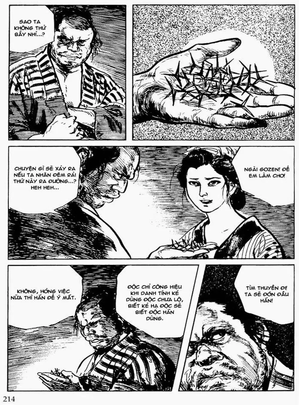 Truyện Tranh Sói Mang Con - Lone Wolf And Cub trang 5