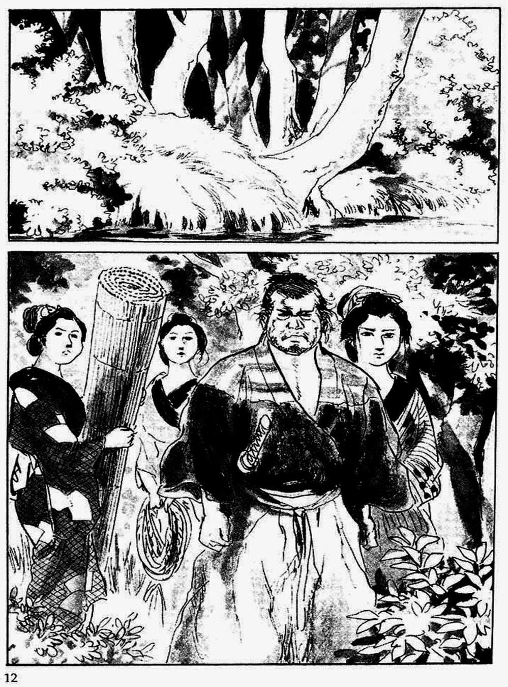 Truyện Tranh Sói Mang Con - Lone Wolf And Cub trang 5