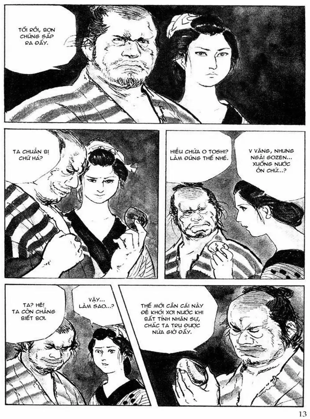 Truyện Tranh Sói Mang Con - Lone Wolf And Cub trang 5