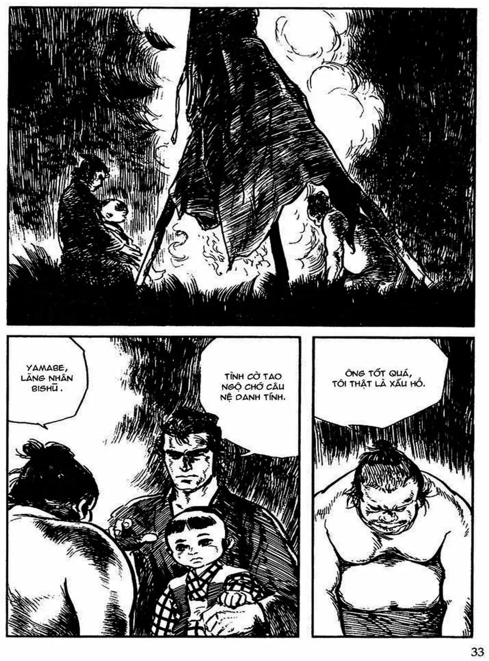 Truyện Tranh Sói Mang Con - Lone Wolf And Cub trang 5
