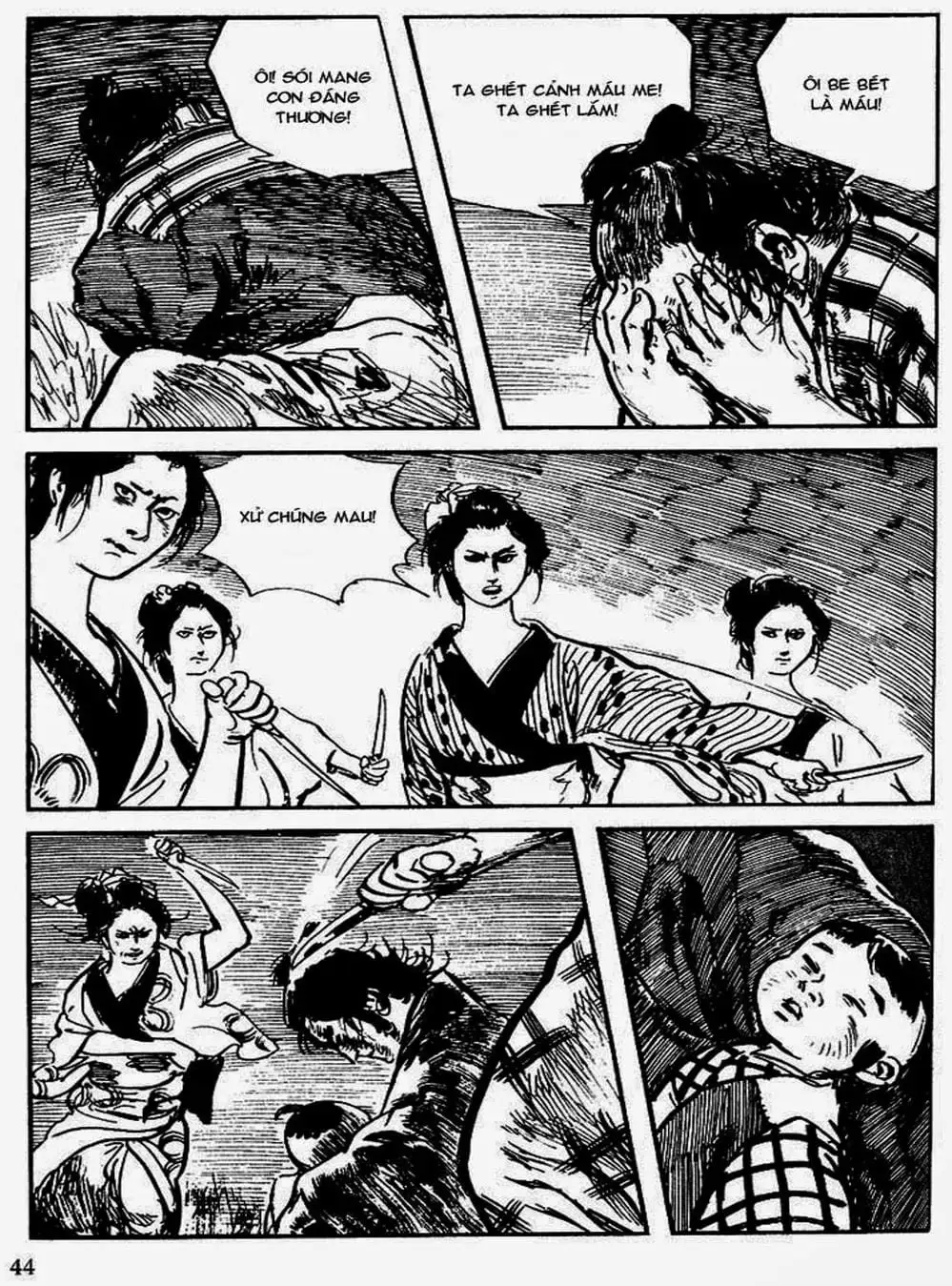 Truyện Tranh Sói Mang Con - Lone Wolf And Cub trang 5