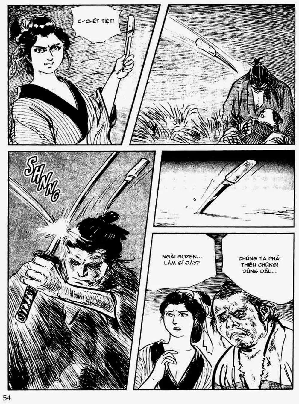 Truyện Tranh Sói Mang Con - Lone Wolf And Cub trang 5