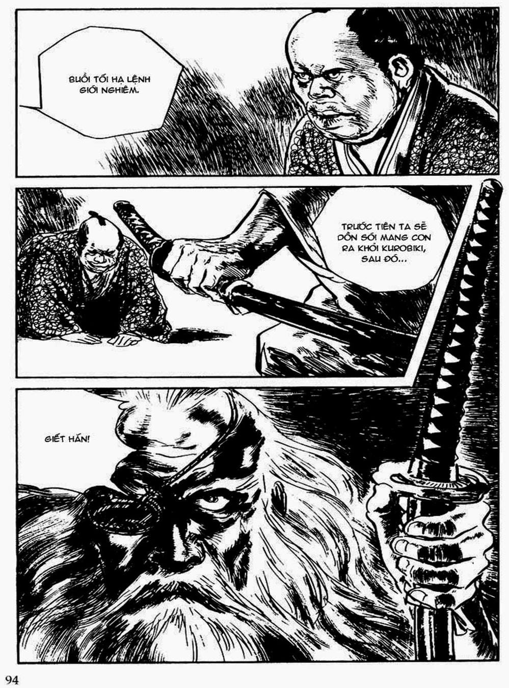 Truyện Tranh Sói Mang Con - Lone Wolf And Cub trang 5