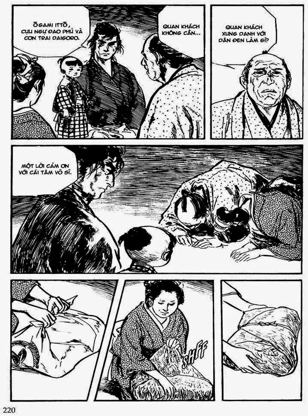 Truyện Tranh Sói Mang Con - Lone Wolf And Cub trang 5