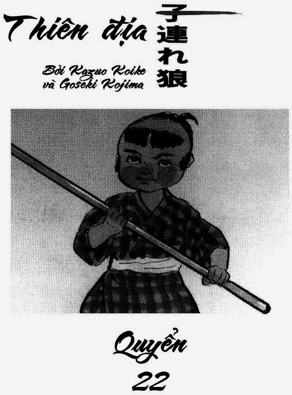 Truyện Tranh Sói Mang Con - Lone Wolf And Cub trang 5