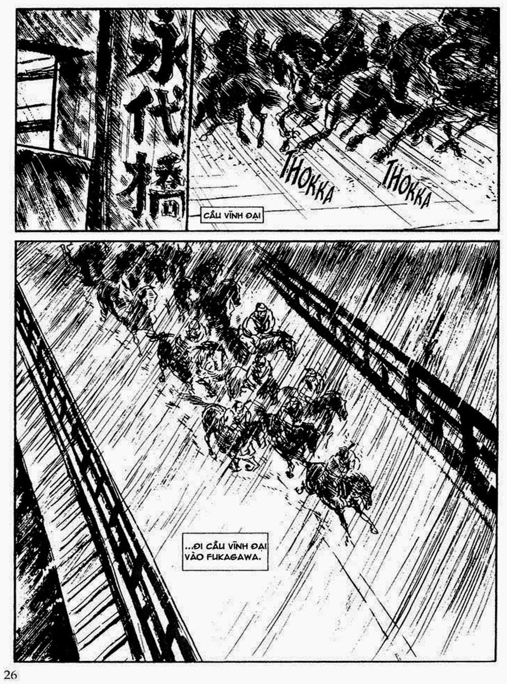 Truyện Tranh Sói Mang Con - Lone Wolf And Cub trang 5