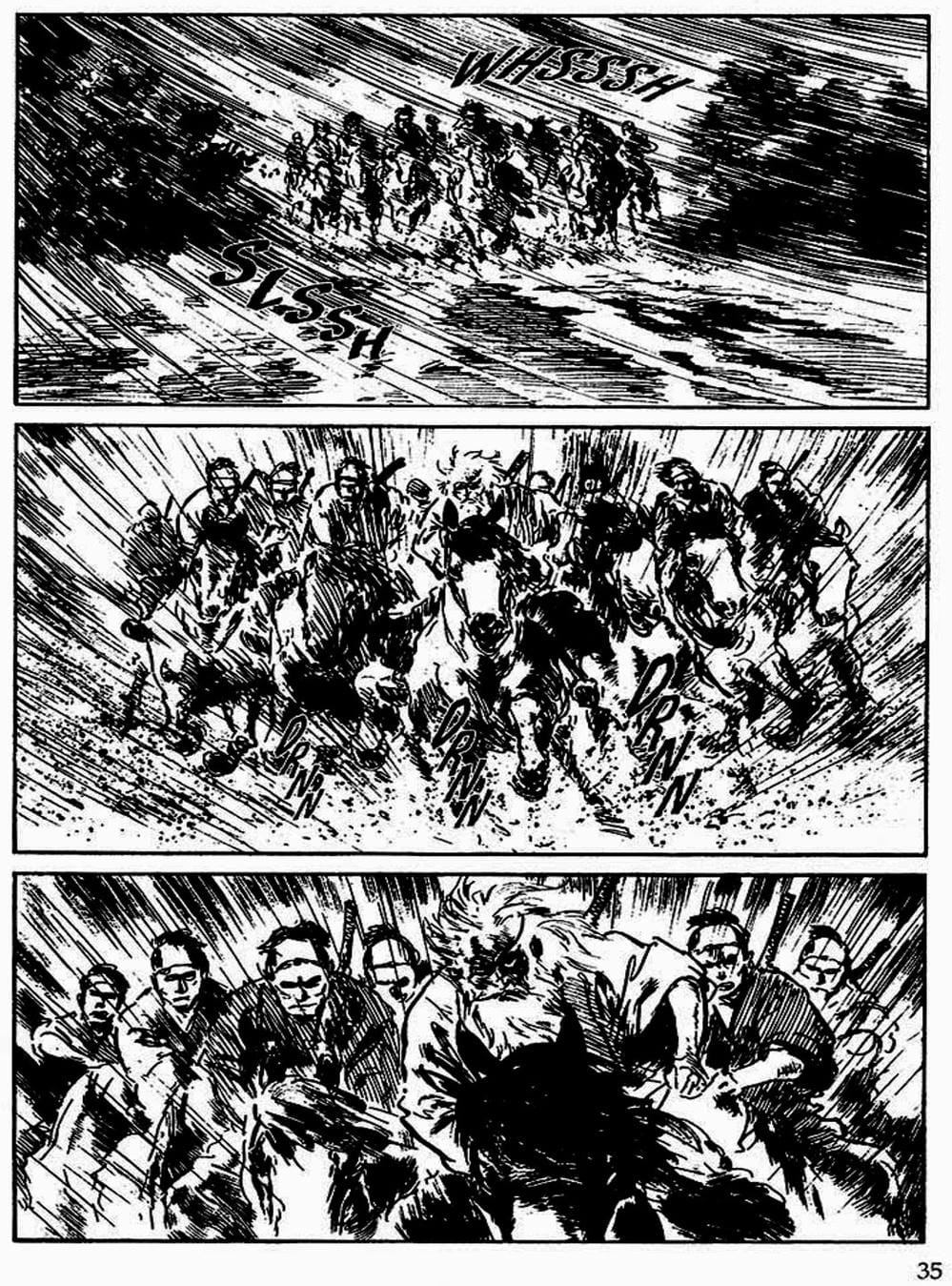 Truyện Tranh Sói Mang Con - Lone Wolf And Cub trang 5