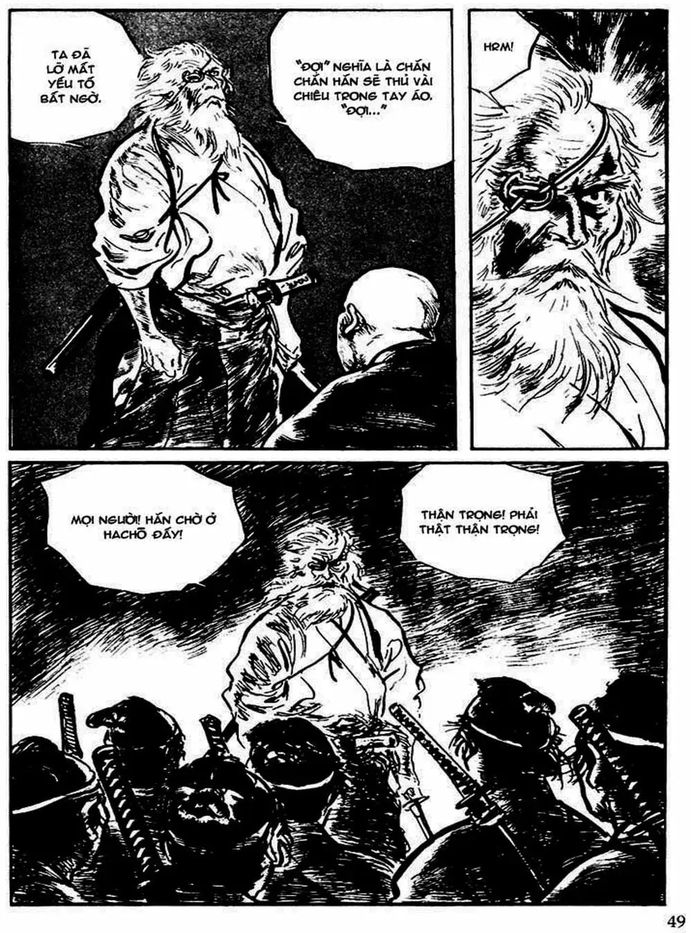 Truyện Tranh Sói Mang Con - Lone Wolf And Cub trang 5