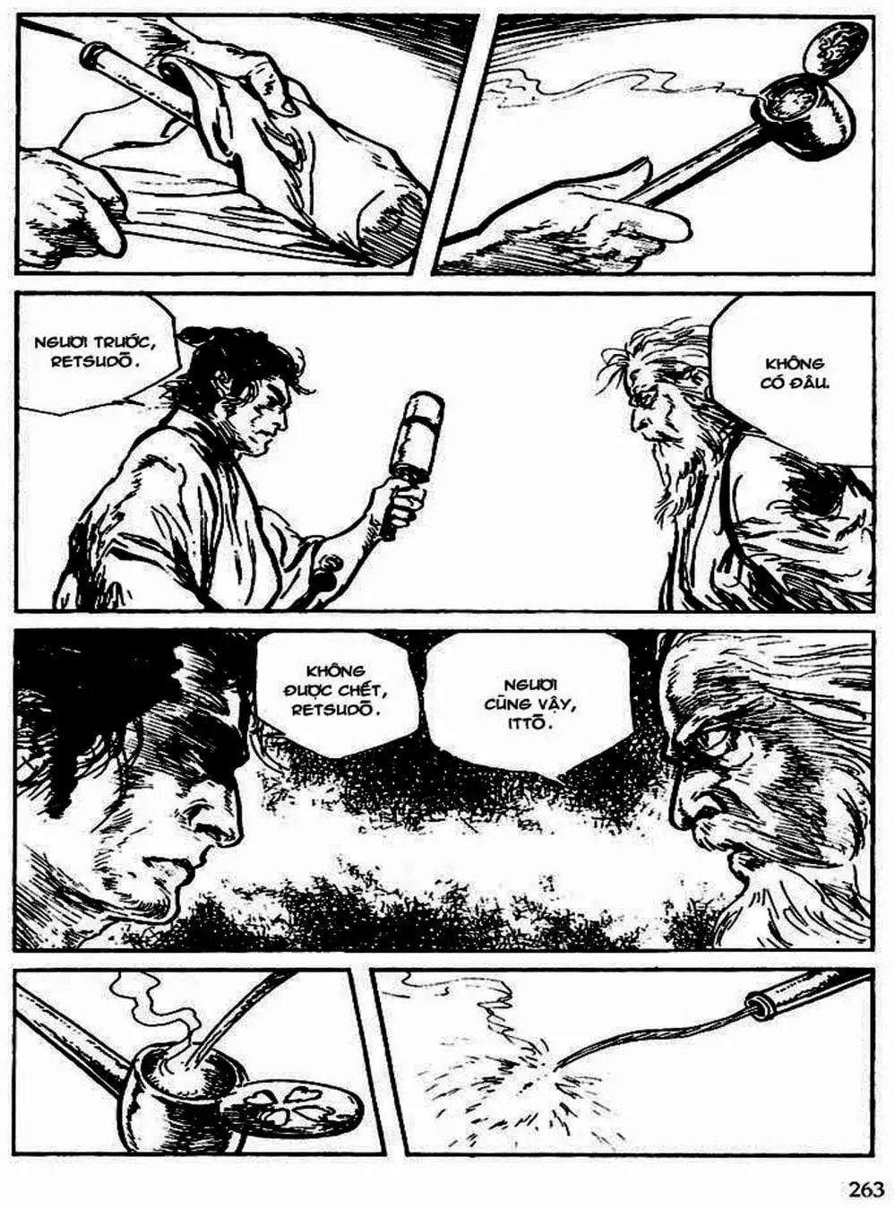 Truyện Tranh Sói Mang Con - Lone Wolf And Cub trang 5