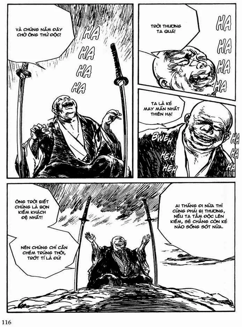 Truyện Tranh Sói Mang Con - Lone Wolf And Cub trang 5