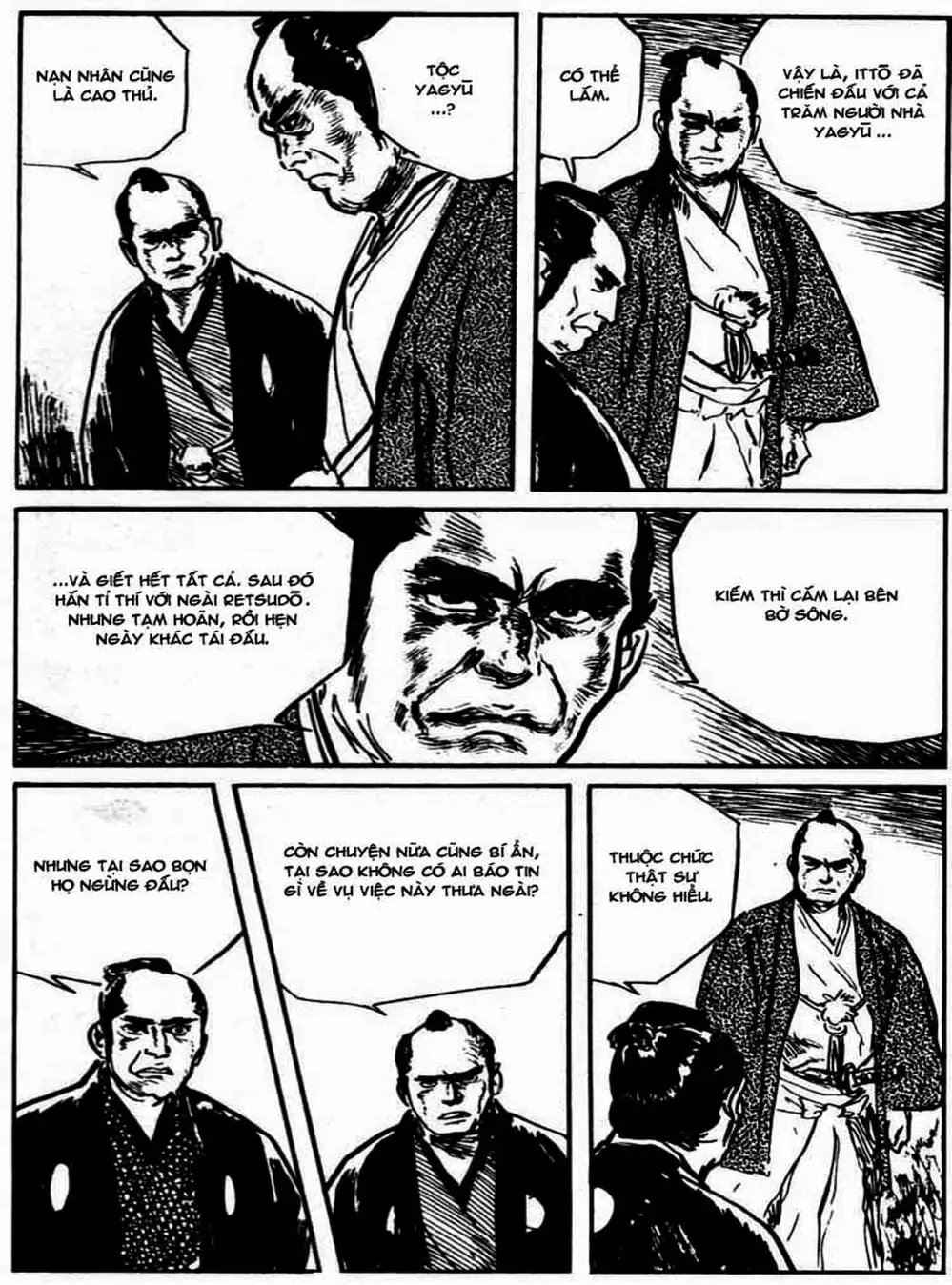 Truyện Tranh Sói Mang Con - Lone Wolf And Cub trang 5